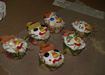 Scarecrow cup cakes and Christmas crafts